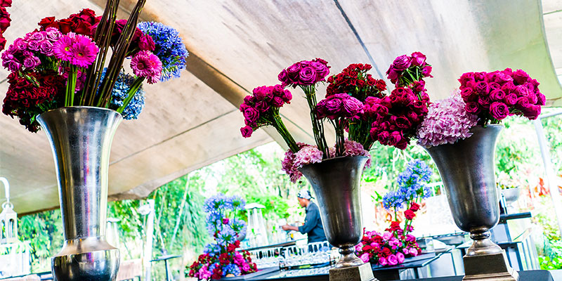 Flower Decorated for Celebration