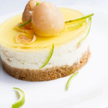 lychee-&-lime-cheesecake